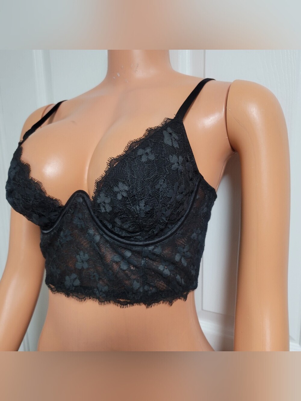 Victoria's Secret Dream Angels Floral Sweet Daisy's Lace Longline Bustier. - Picture 3 of 8